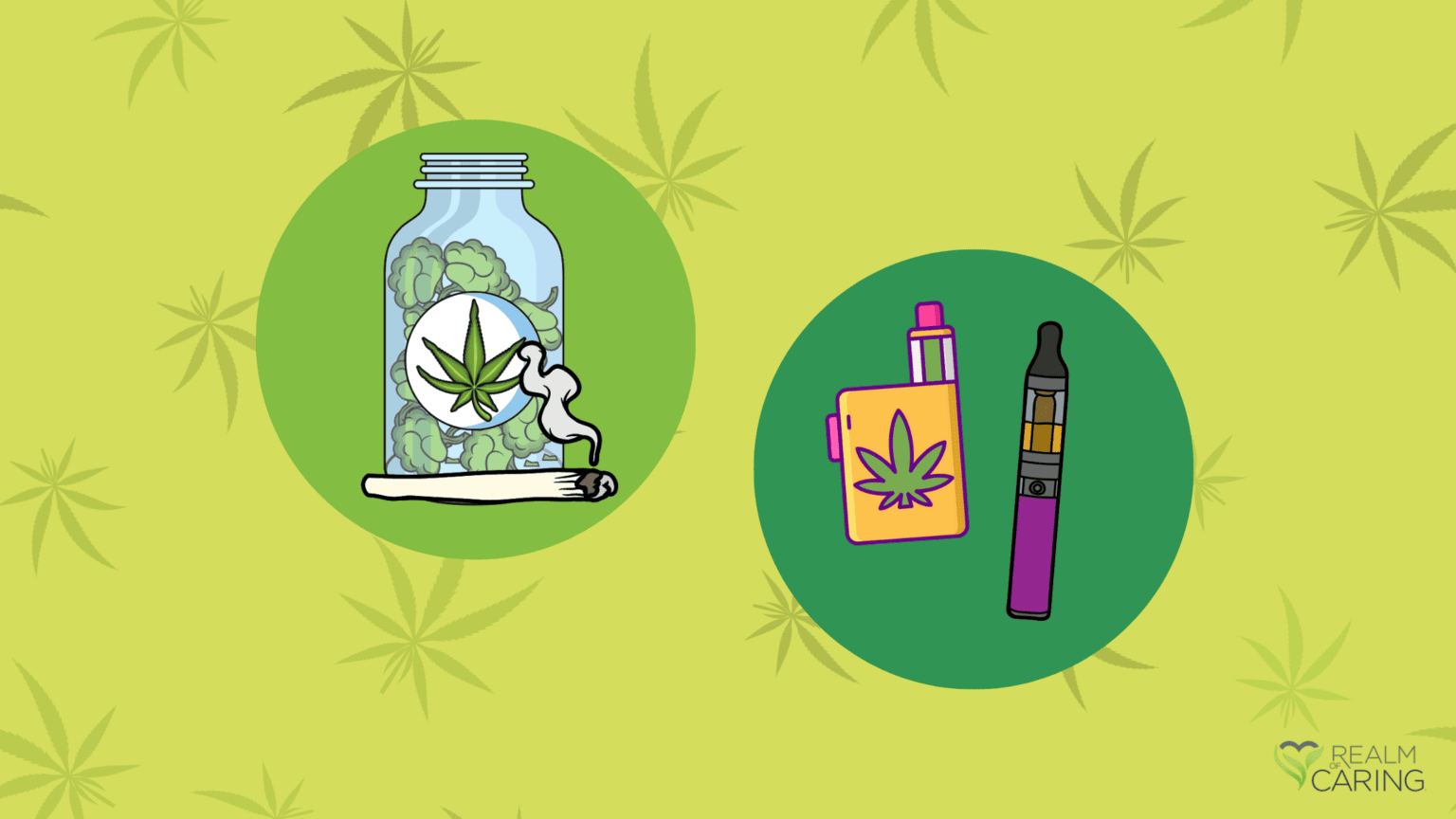 Understanding Cannabis Smoking vs. Vaping Realm of Caring Foundation